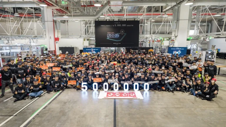 Milestone Achieved: Giga Shanghai’s Electric Surge Impresses Global Markets