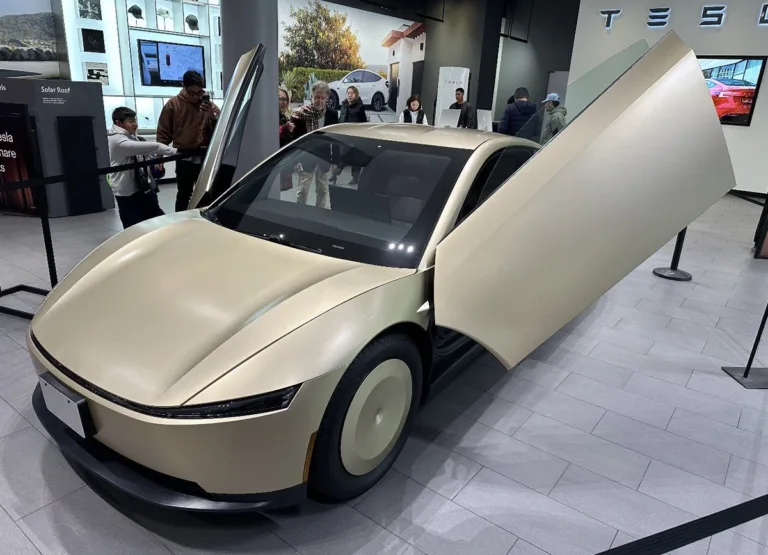 Tesla Cybercab’s First Look: An Engineering Marvel Unveiled at San Jose